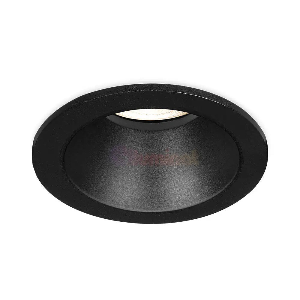 Spot Incastrat Rotund Negru Dulie GU10 Ø85x32mm led ceiling light