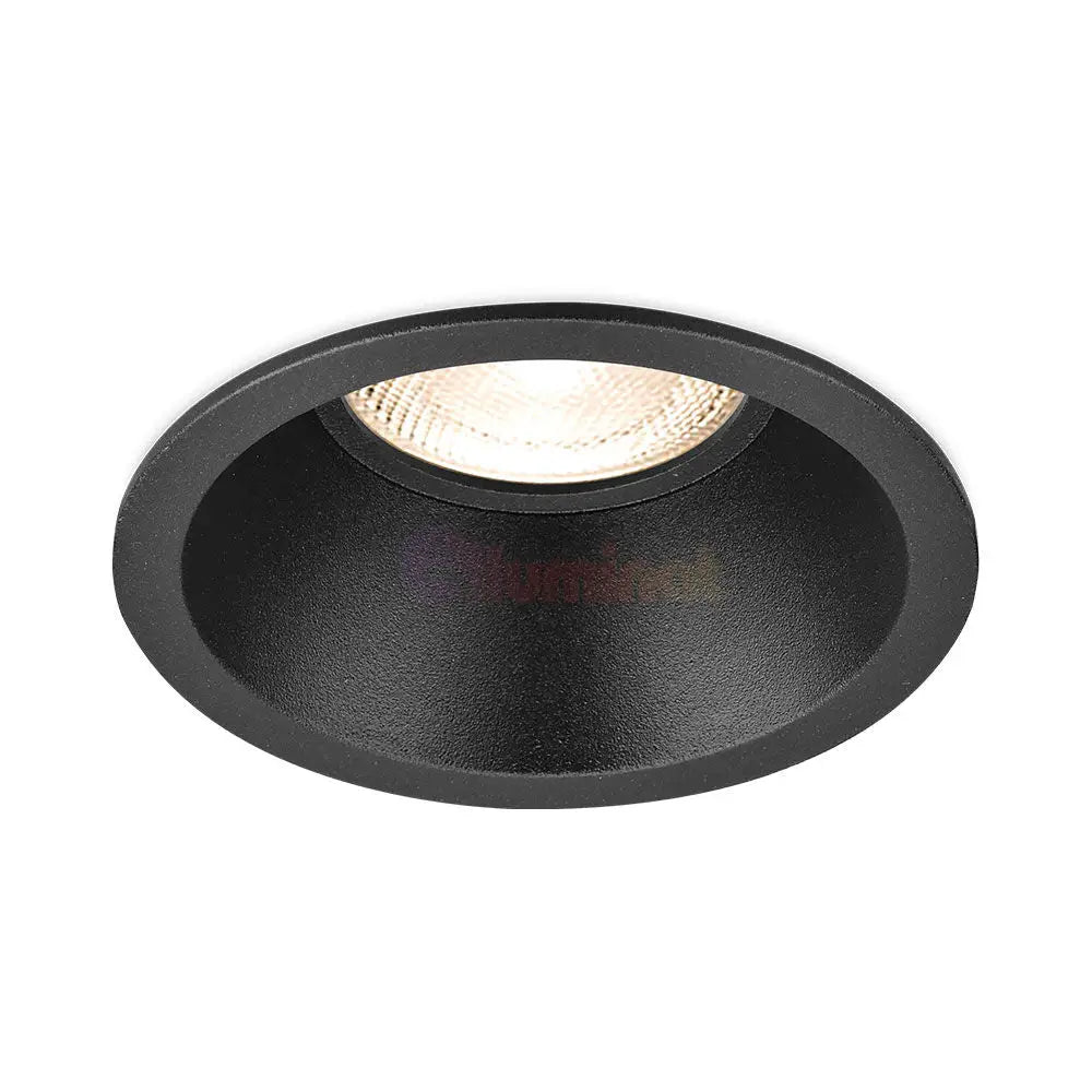 Spot Incastrat Rotund Negru Dulie MR16 Ø86x40mm led ceiling light