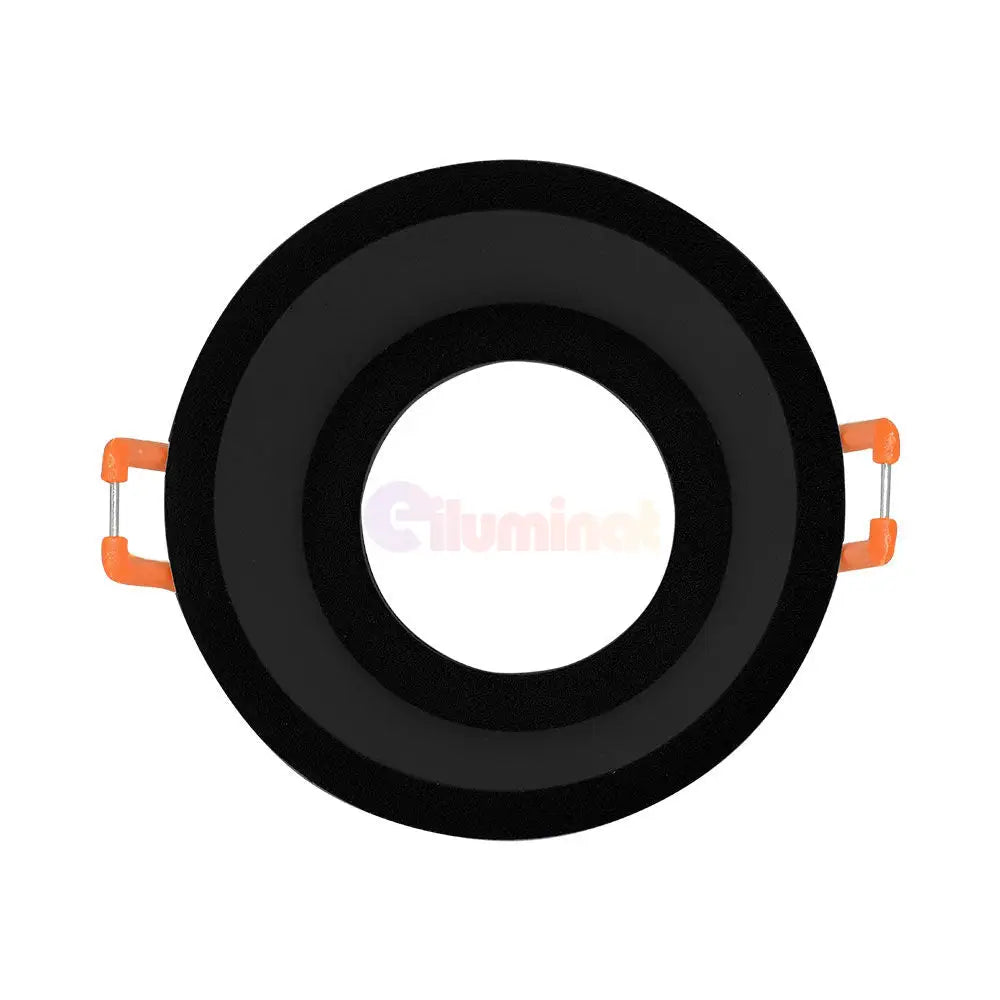 Spot Incastrat Rotund Negru Dulie MR16 Ø86x40mm led ceiling light