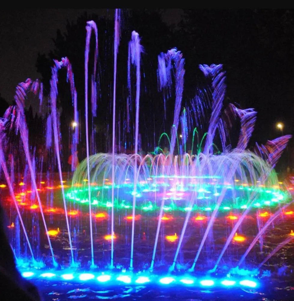 Spot Led 12V Piscina 10W Rgb Multicolor Cu Telecomanda Ip67 Exterior Lamp