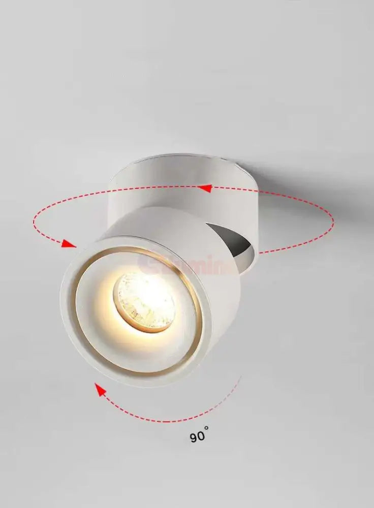 Spot Led 12W Aplicat Orientabil 4000K Led Ceiling Light