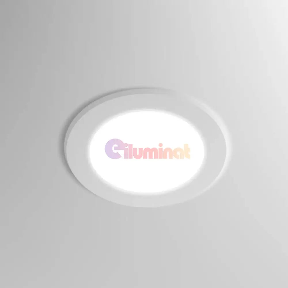 Spot Led 12W Eco Rotund Alb / ⌀140Mm Incastrabil Led Spot Light