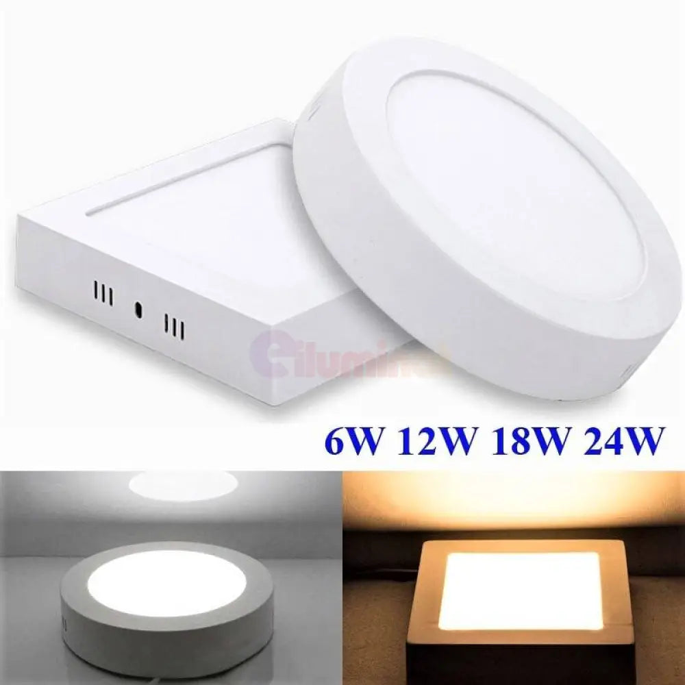 Spot Led 18W Rotund Alb / ⌀205Mm Aplicat Led Ceiling Light