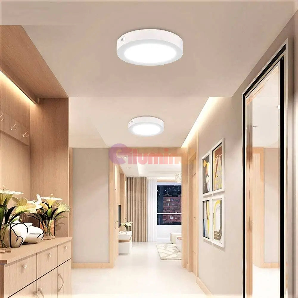 Spot Led 18W Rotund Alb / ⌀205Mm Aplicat Led Ceiling Light