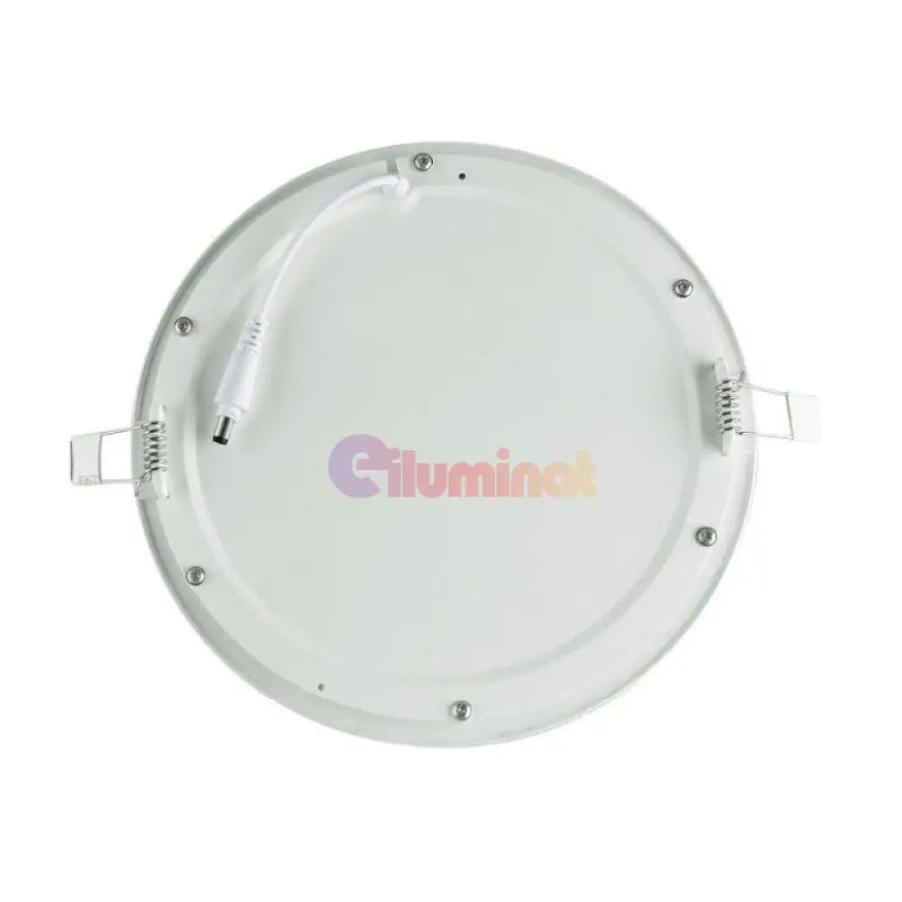 Spot Led 18W Slim Rotund Alb / ⌀221Mm Incastrabil Led Spot Light