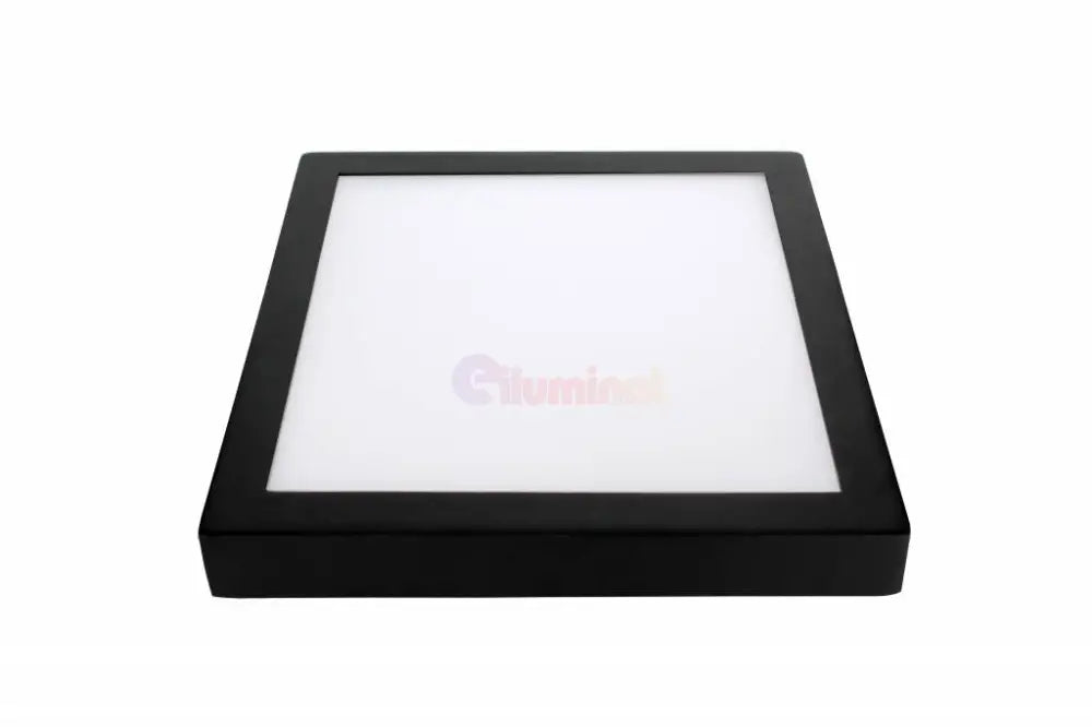Spot Led 28W Patrat Negru / 283X283Mm Aplicat Led Ceiling Light