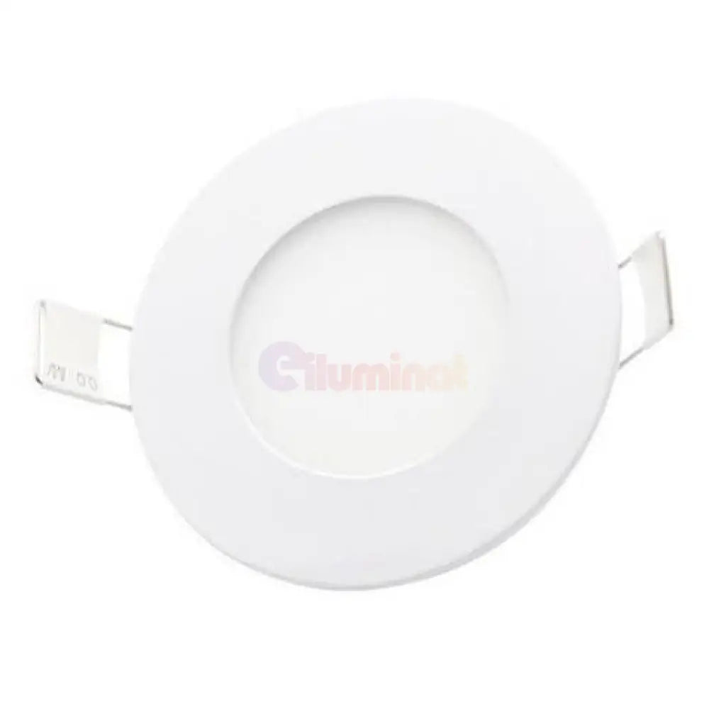 Spot Led 3W Slim Rotund Alb / ⌀83Mm Incastrabil Led Spot Light