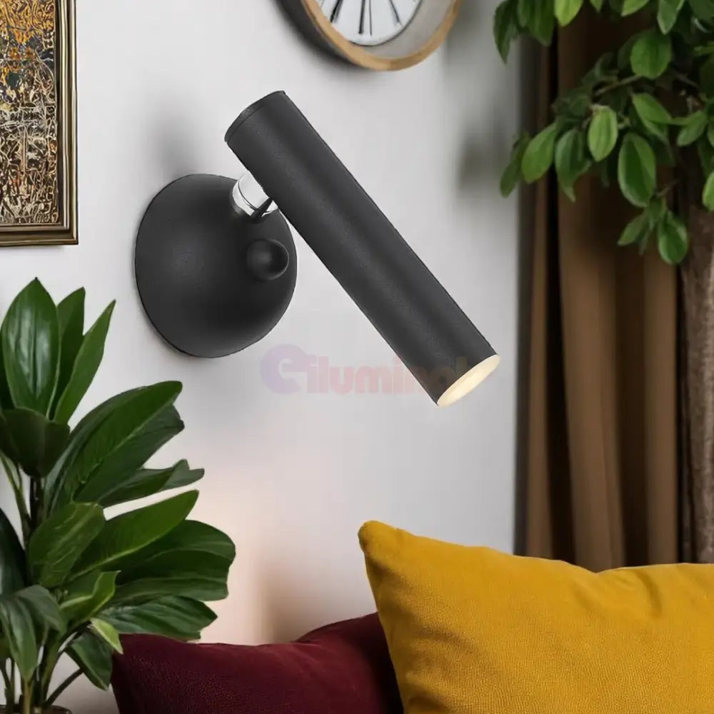 Spot LED Black Nivano SPOT LED APLICAT / NEAGRA led ceiling light