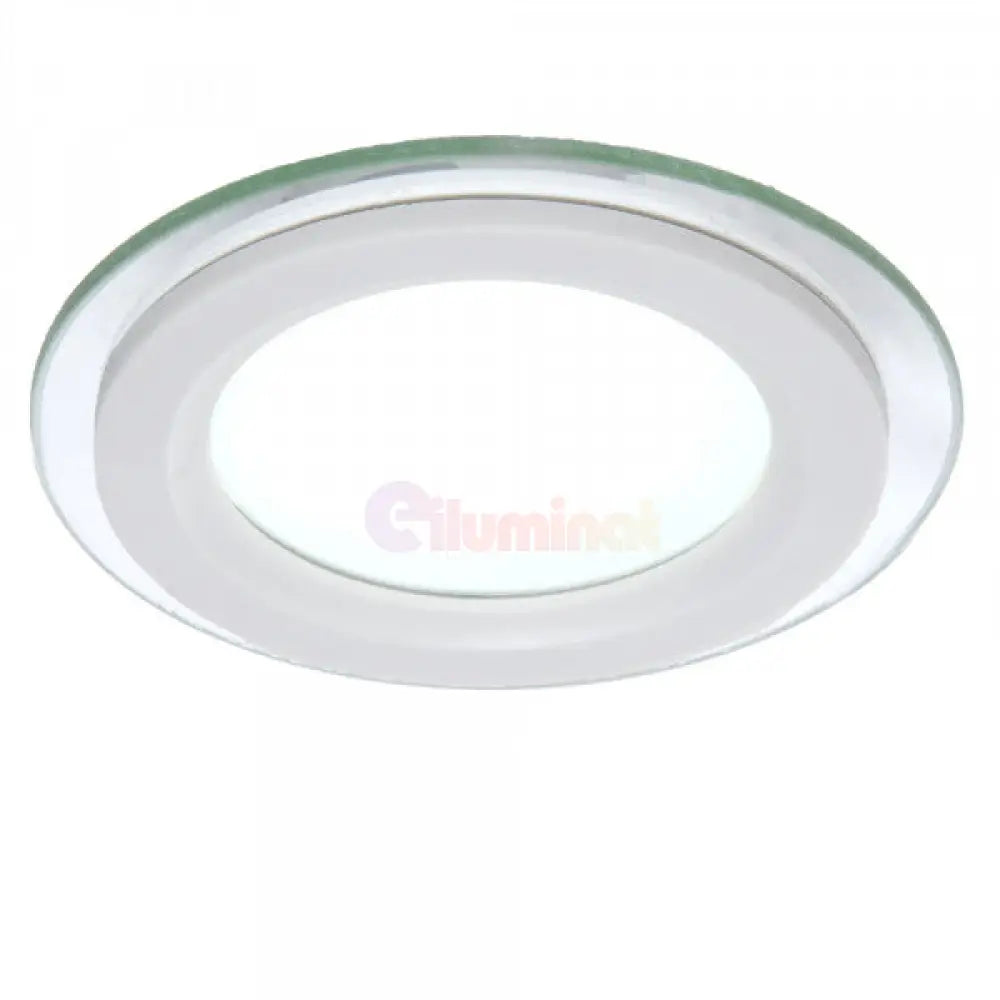 Spot Led 6W Rotund Mat Rama Sticla / ⌀96Mm Incastrabil Led Spot Light