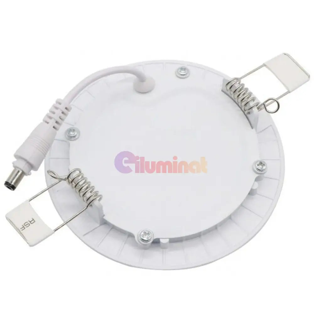 Spot Led 6W Slim Rotund Alb / ⌀118Mm Incastrabil Led Spot Light