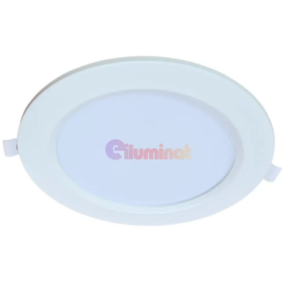 Spot Led 9W Eco Rotund Alb / ⌀120Mm Incastrabil Led Spot Light