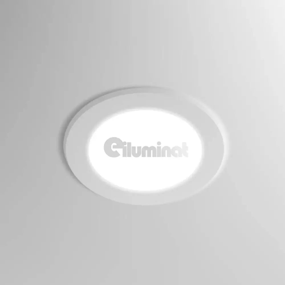 Spot Led 9W Eco Rotund Alb / ⌀120Mm Incastrabil Led Spot Light