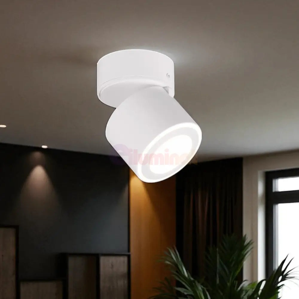 Spot LED White TAURUS SPOT LED APLICAT / ALBA led ceiling light
