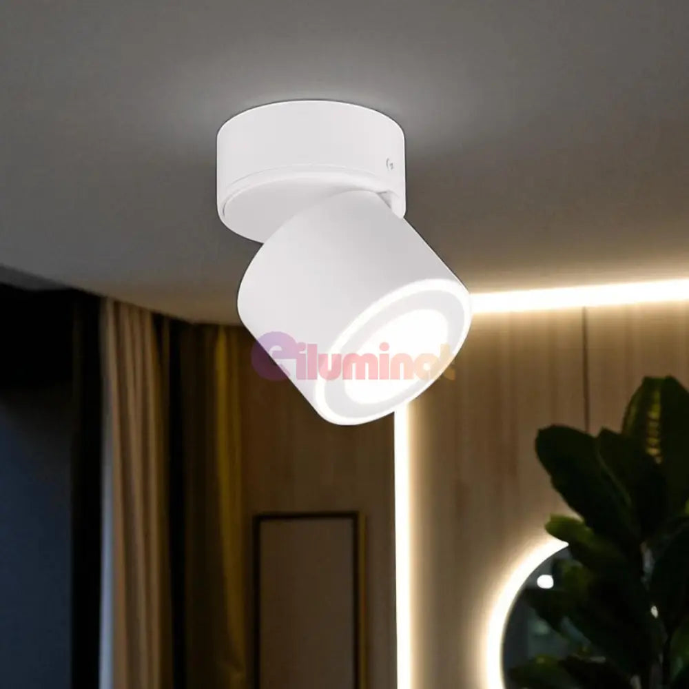 Spot LED White TAURUS SPOT LED APLICAT / ALBA led ceiling light