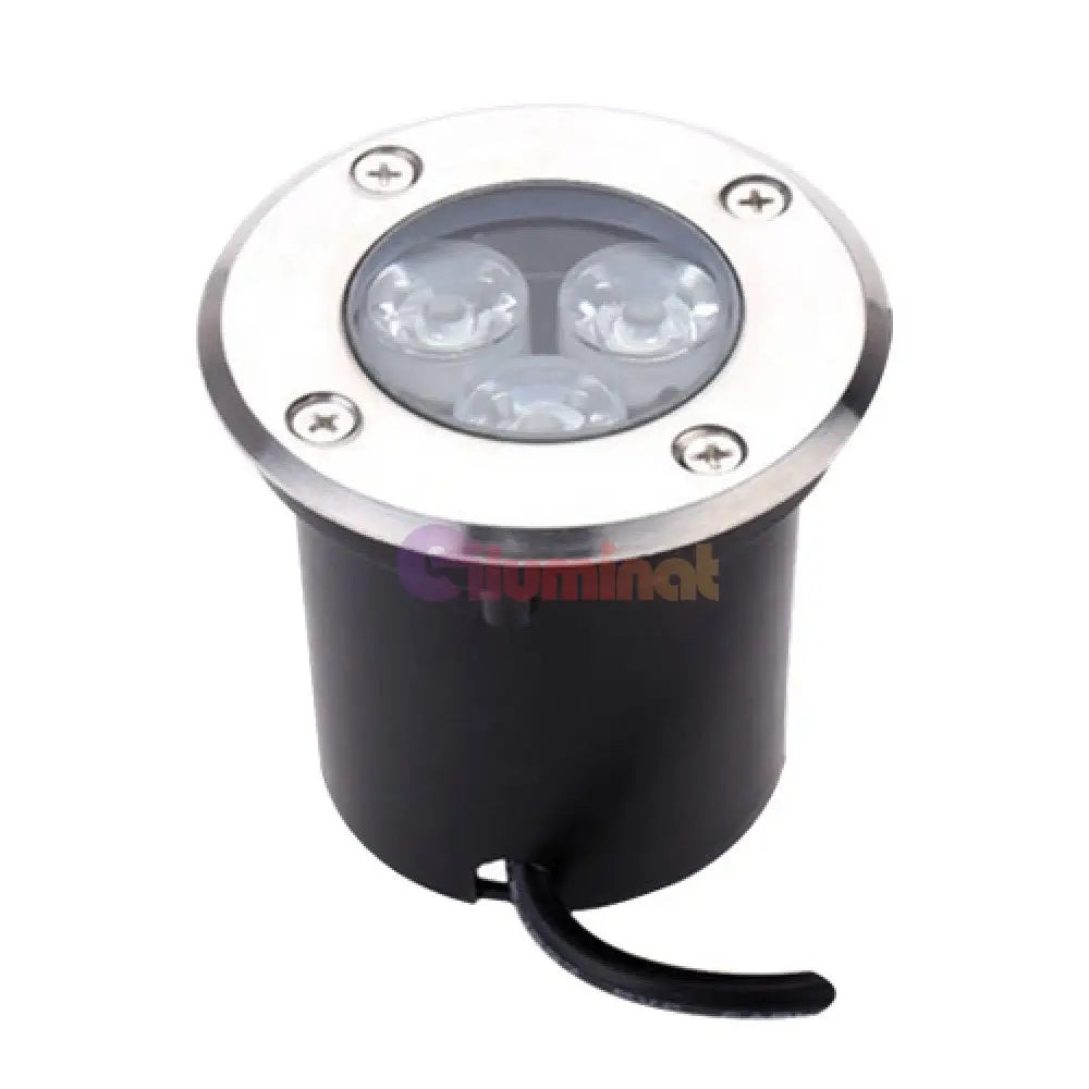 Spot Led Exterior 3W Rgb Pardoseala Incastrabil 12V Exterior Lamp