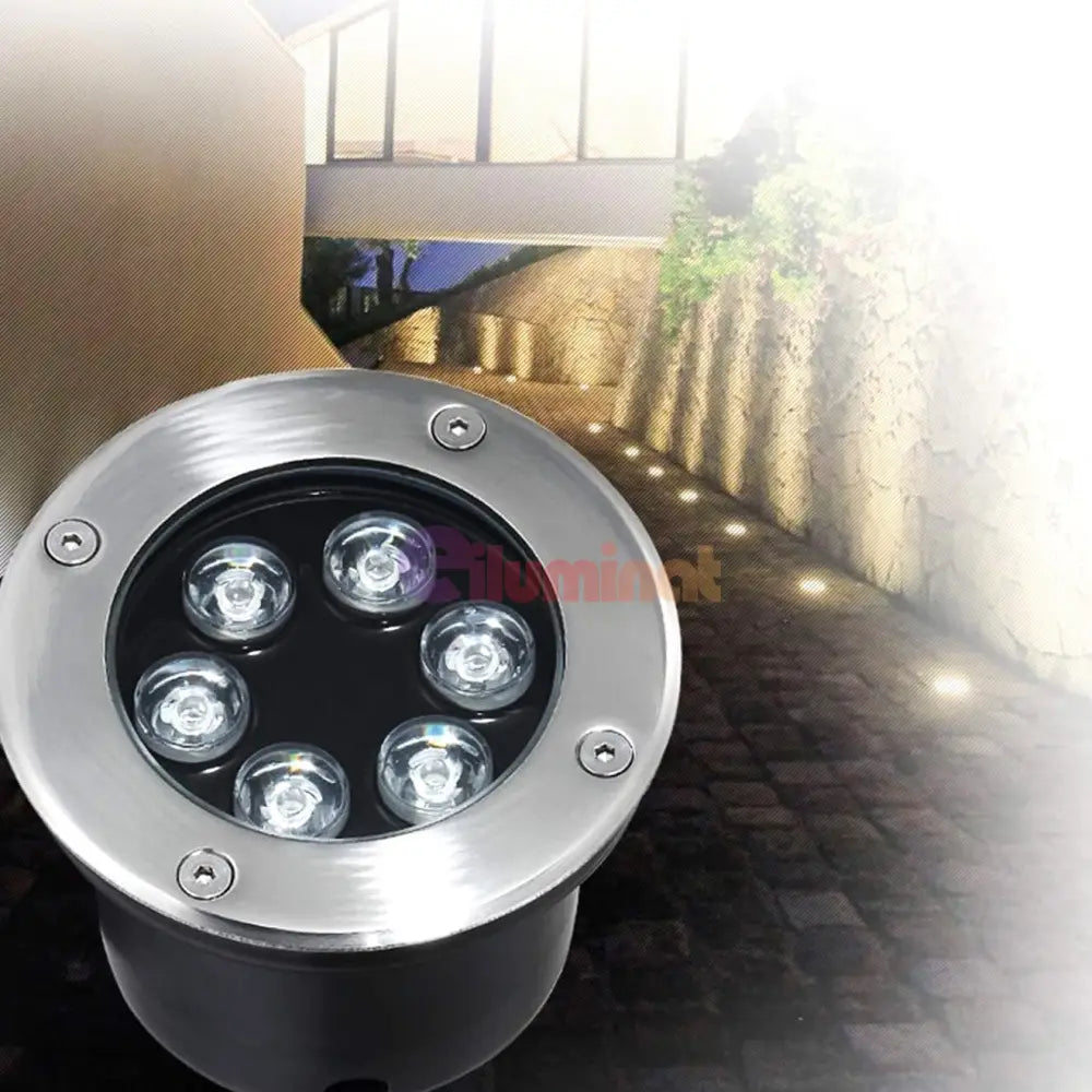 Spot Led Exterior 6W Pardoseala Incastrabil 220V Exterior Lamp