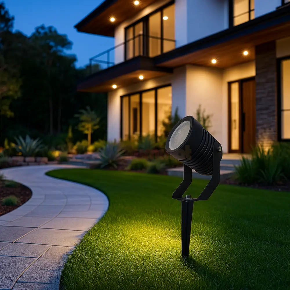 Spot LED Gradina Cu Dulie Nolux MR16 Negru EXTERIOR LAMP