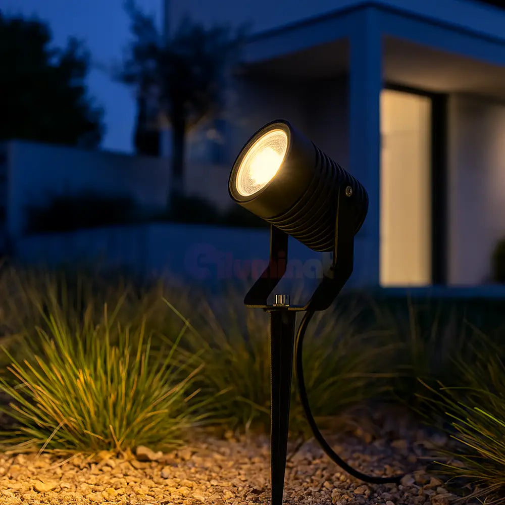 Spot LED Gradina Cu Dulie Nolux MR16 Negru EXTERIOR LAMP