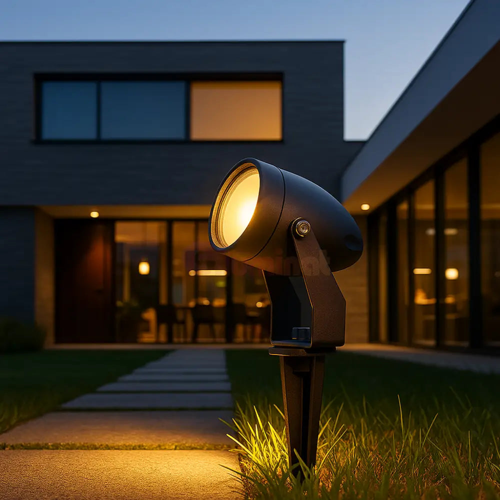 Spot LED Gradina KOLVI 15W Lumina Calda Negru EXTERIOR LAMP