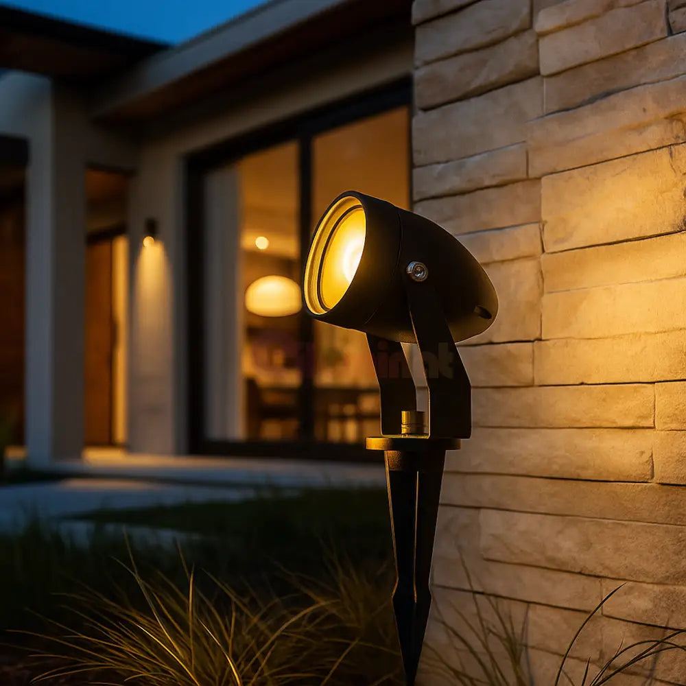 Spot LED Gradina KOLVI 15W Lumina Calda Negru EXTERIOR LAMP