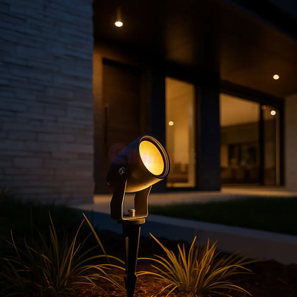 Spot LED Gradina KOLVI 15W Lumina Calda Negru EXTERIOR LAMP