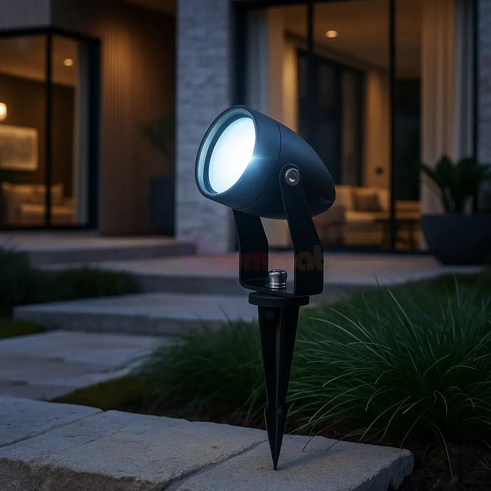 Spot LED Gradina KOLVI 15W Lumina Rece Negru EXTERIOR LAMP