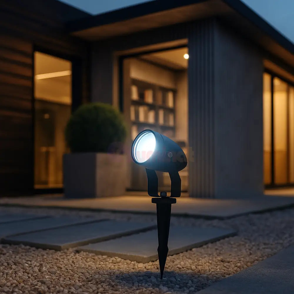 Spot LED Gradina KOLVI 15W Lumina Rece Negru EXTERIOR LAMP