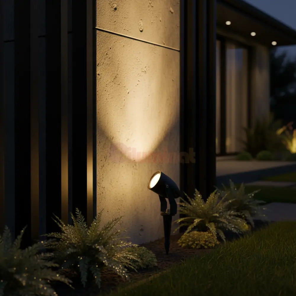 Spot LED Gradina KOLVI 5W Lumina Calda Negru EXTERIOR LAMP