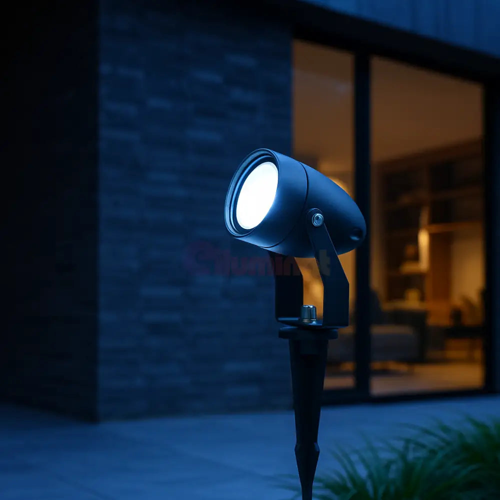 Spot LED Gradina KOLVI 9W Lumina Rece Negru EXTERIOR LAMP