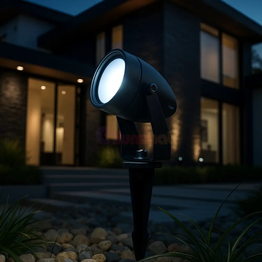 Spot LED Gradina KOLVI 9W Lumina Rece Negru EXTERIOR LAMP