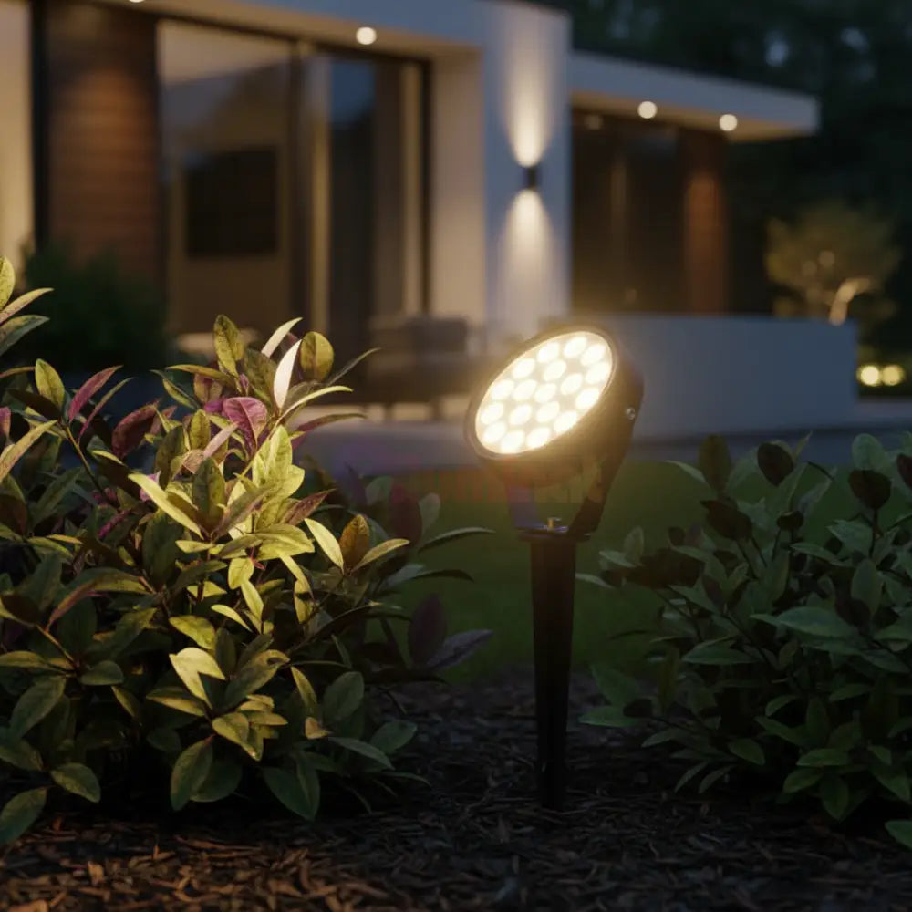 Spot LED Gradina Lollipop 15W Lumina Calda Negru EXTERIOR LAMP