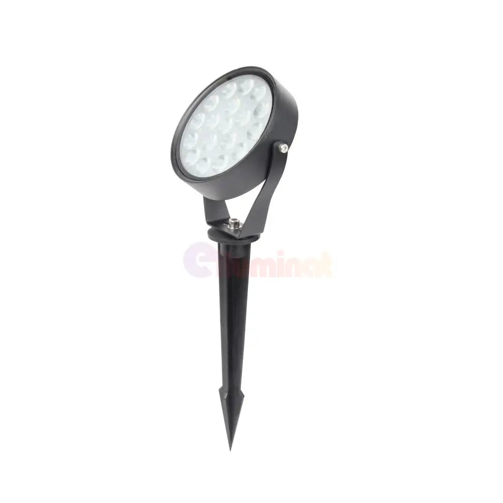 Spot LED Gradina Lollipop 15W Lumina Rece Negru EXTERIOR LAMP