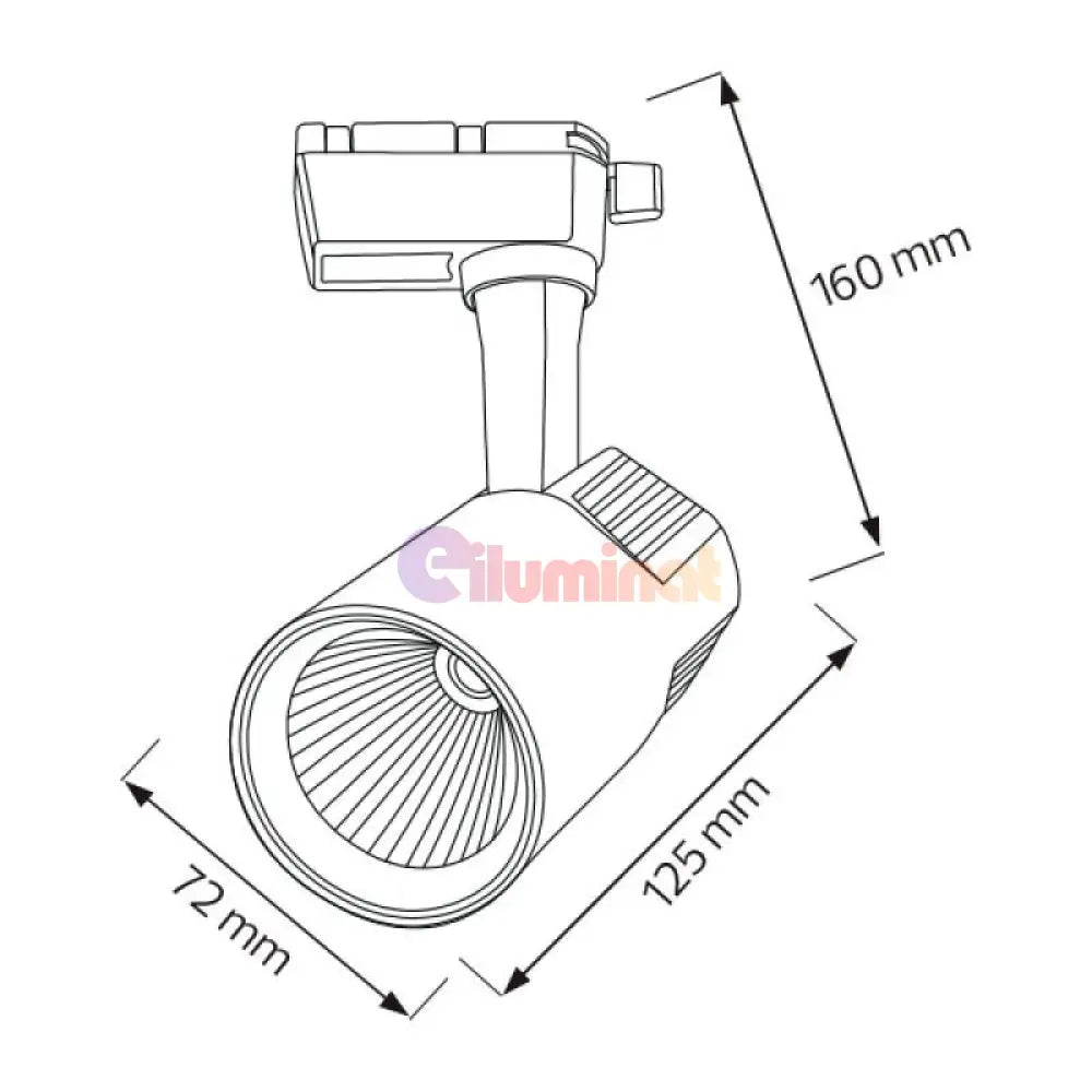 Spot Led Magazin Sina 20W Varna Track Light