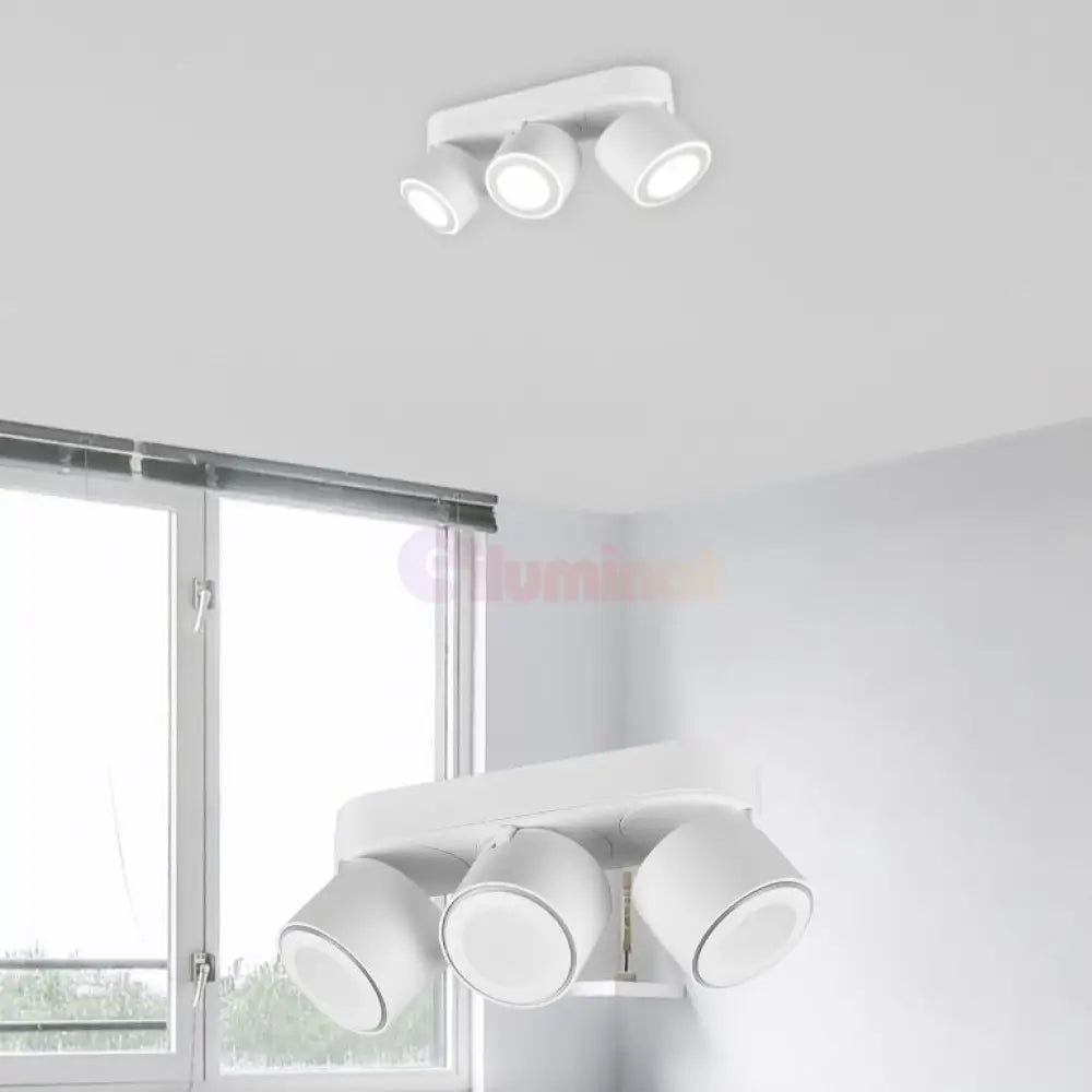Spot LED Premium Aplicat Orientabil Dreptunghiular 3x450lm Alb 3 Moduri de Iluminare led ceiling light