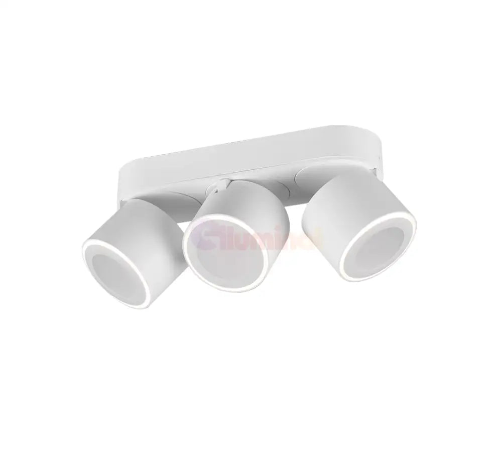 Spot LED Premium Aplicat Orientabil Dreptunghiular 3x450lm Alb 3 Moduri de Iluminare led ceiling light