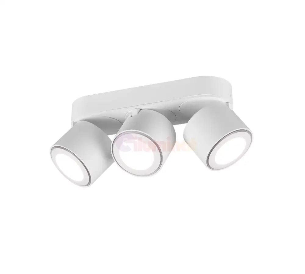 Spot LED Premium Aplicat Orientabil Dreptunghiular 3x450lm Alb 3 Moduri de Iluminare led ceiling light