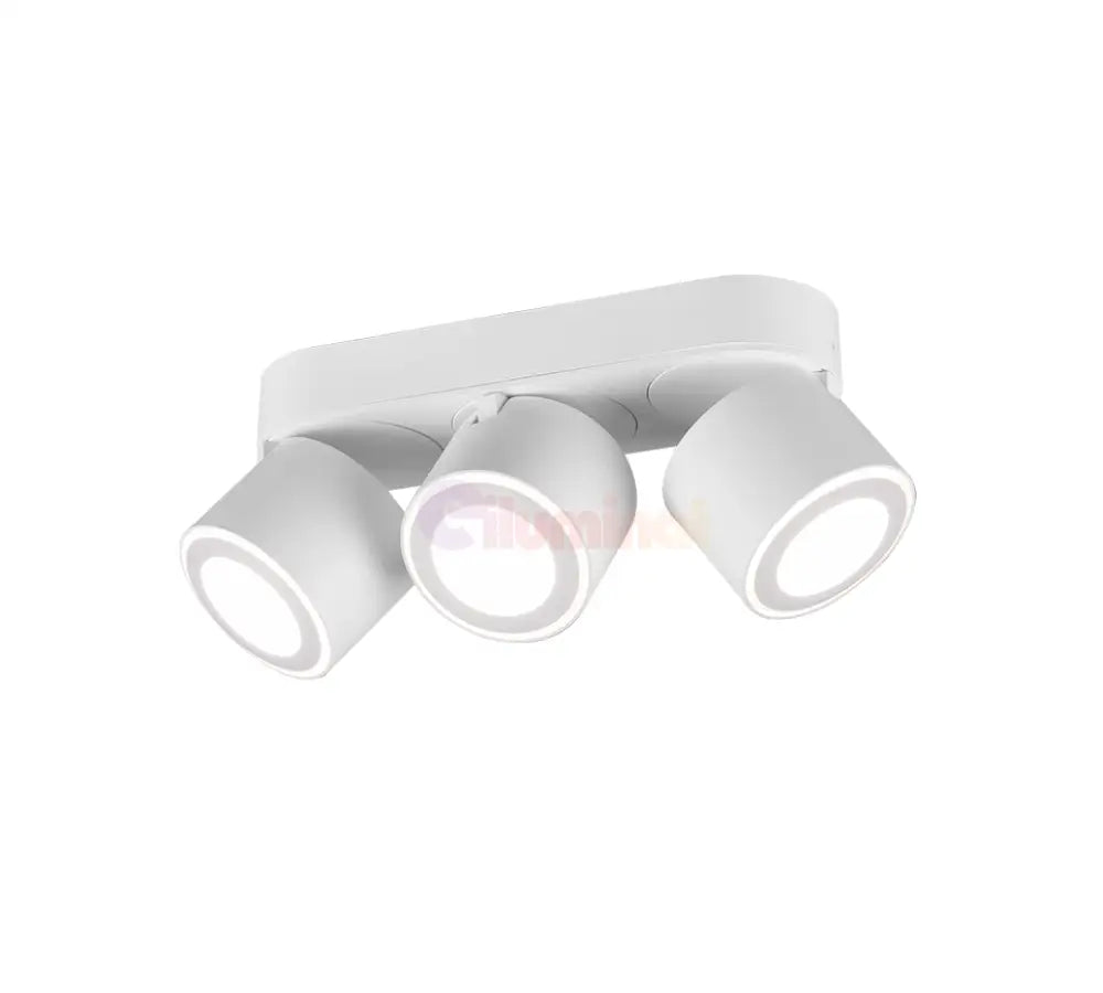 Spot LED Premium Aplicat Orientabil Dreptunghiular 3x450lm Alb 3 Moduri de Iluminare led ceiling light