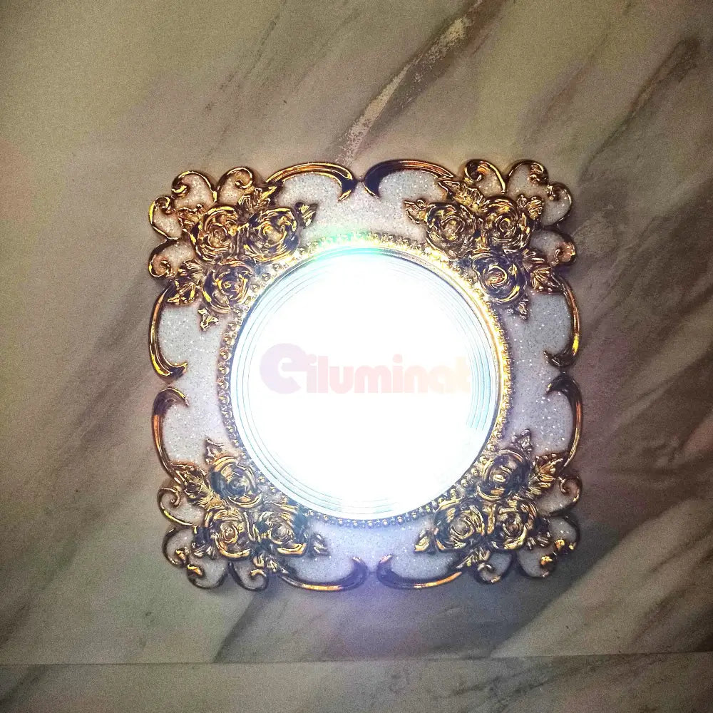 Spot Led Royal Deluxe Imperial Patrat Hc507 Spot Light