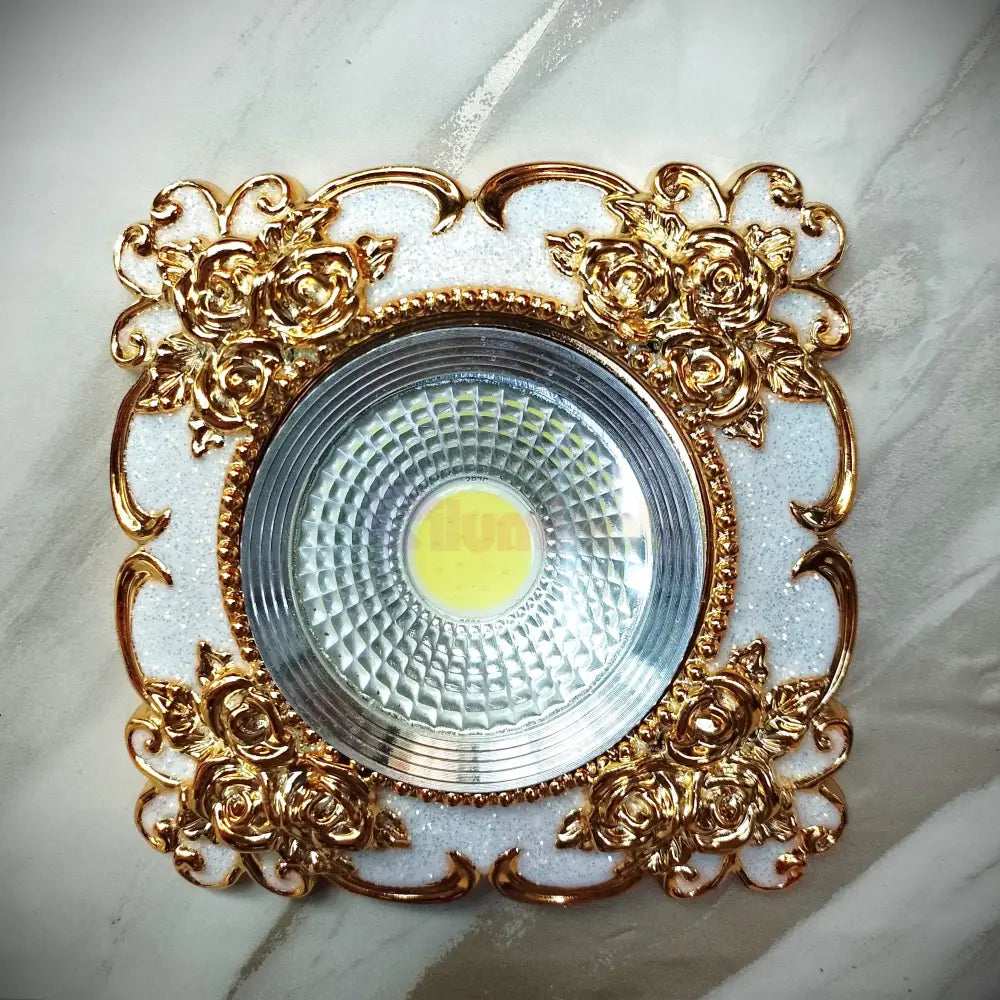 Spot Led Royal Deluxe Imperial Patrat Hc507 Spot Light
