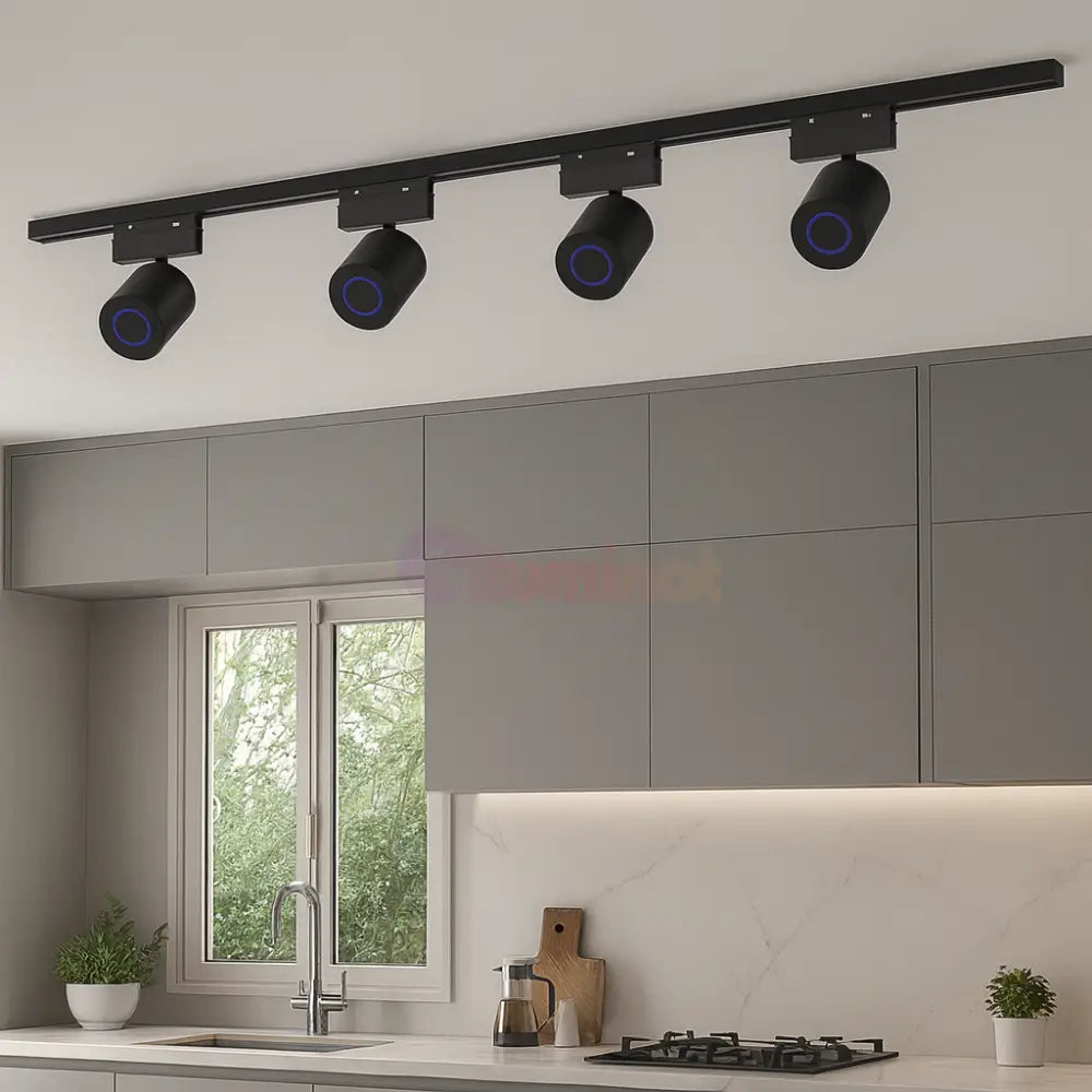 Spot pe Sina cu Boxa Bluetooth Integrata 10W 1050BK SPOT MAGNETIC / MAGNETIC TRACK LIGHT SPOTLIGHT