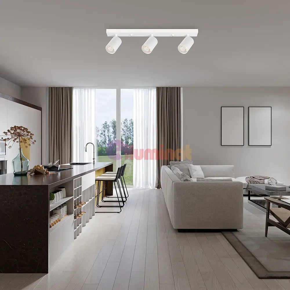 Spot pe Sina Reglabil WHITE 3xGU10 BH04-00830 SPOT LED APLICAT / ALBA led ceiling light