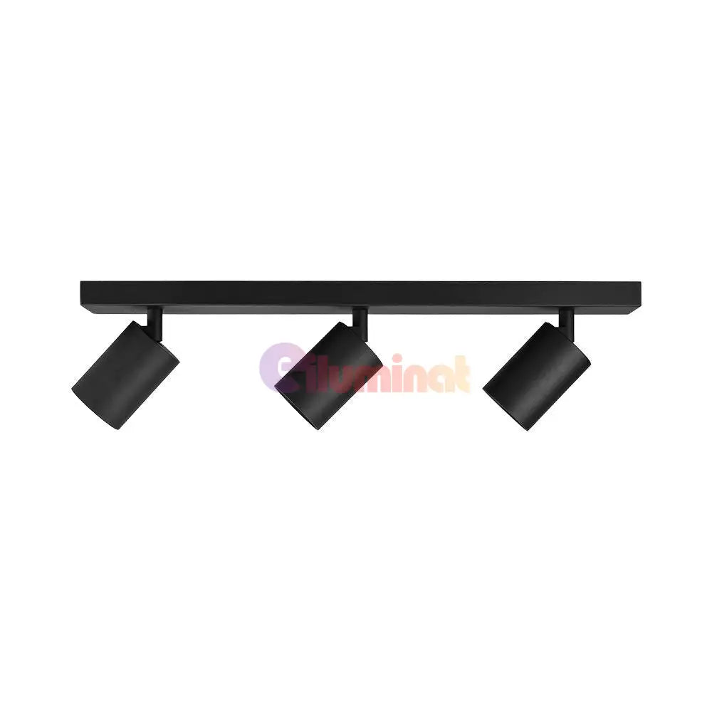 Spot pe Sina Reglabil BLACK 3xGU10 BH04-00831 SPOT LED APLICAT / NEAGRA led ceiling light