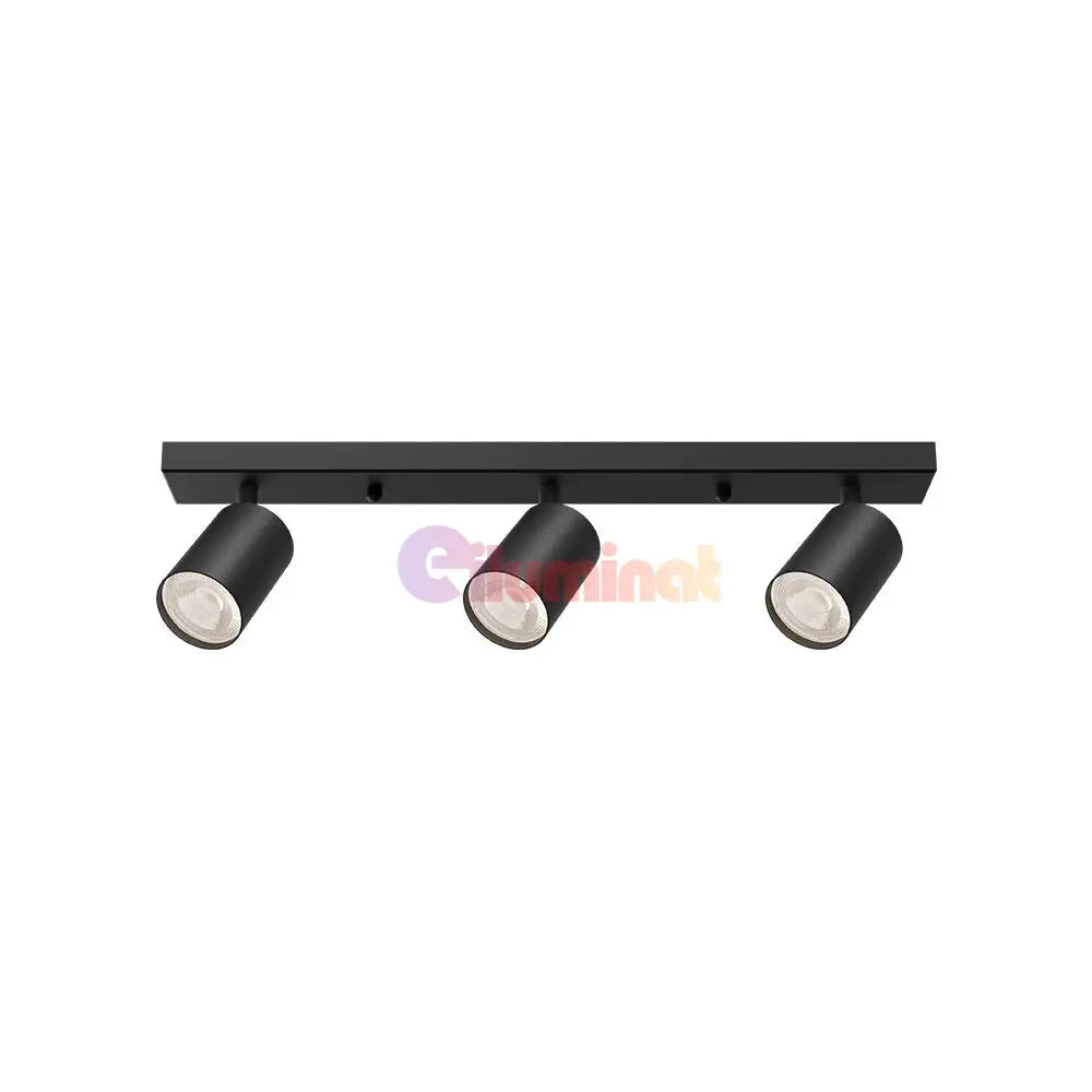 Spot pe Sina Reglabil BLACK 3xGU10 BH04-00831 SPOT LED APLICAT / NEAGRA led ceiling light