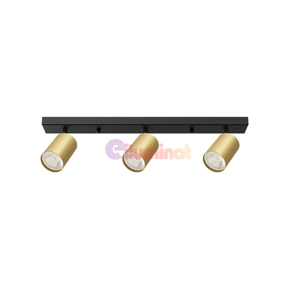 Spot pe Sina Reglabil GOLD 3xGU10 BH04-00836 SPOT LED APLICAT / AURIE led ceiling light
