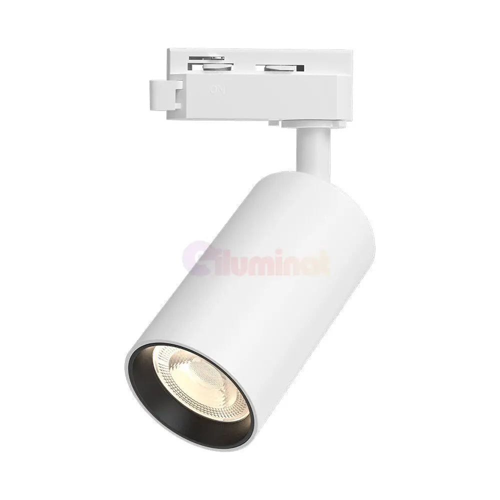 Spot Sina Orientabil White & Black Fasung GU10 Ø5.7CM TRACK LIGHT