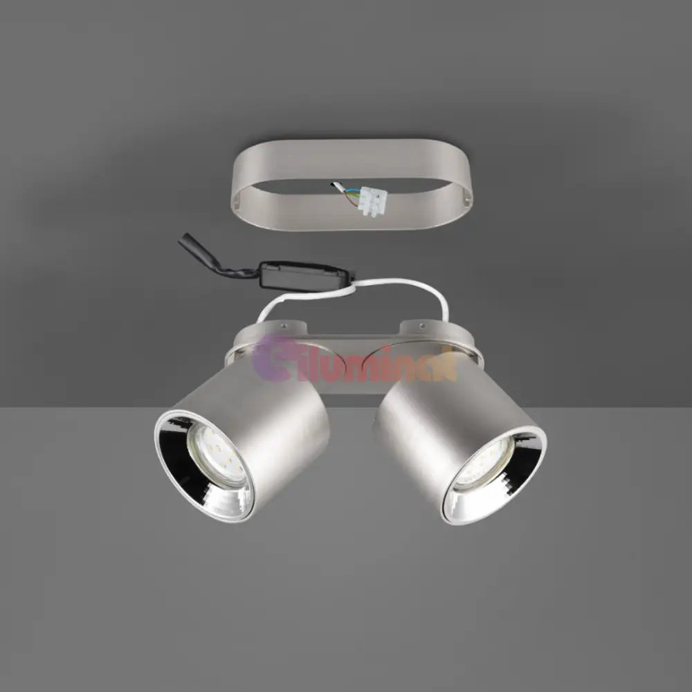 Lustra cu Spoturi Reglabile GUAYANA GRI / 18CM Lighting Fixtures