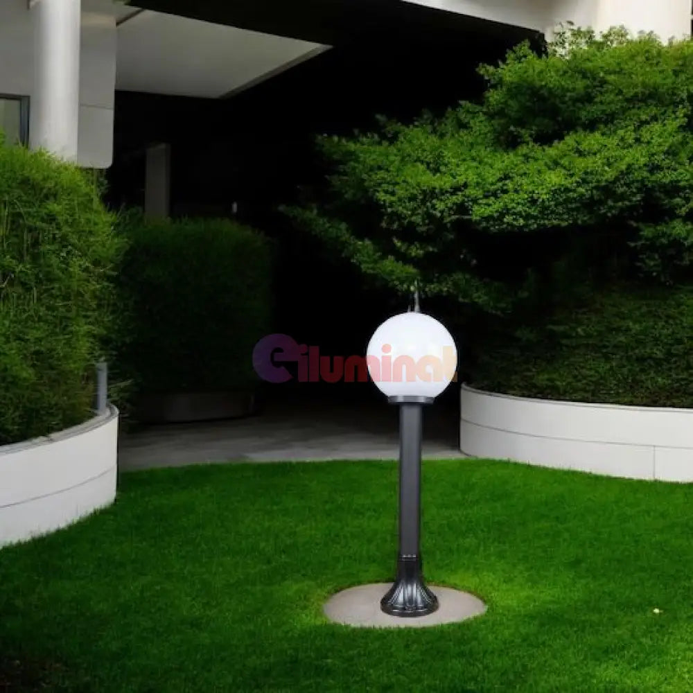 Stalp Ornamental De Gradina Negru 1xE27 120CM STALP ORNAMENTAL GARDEN POLE