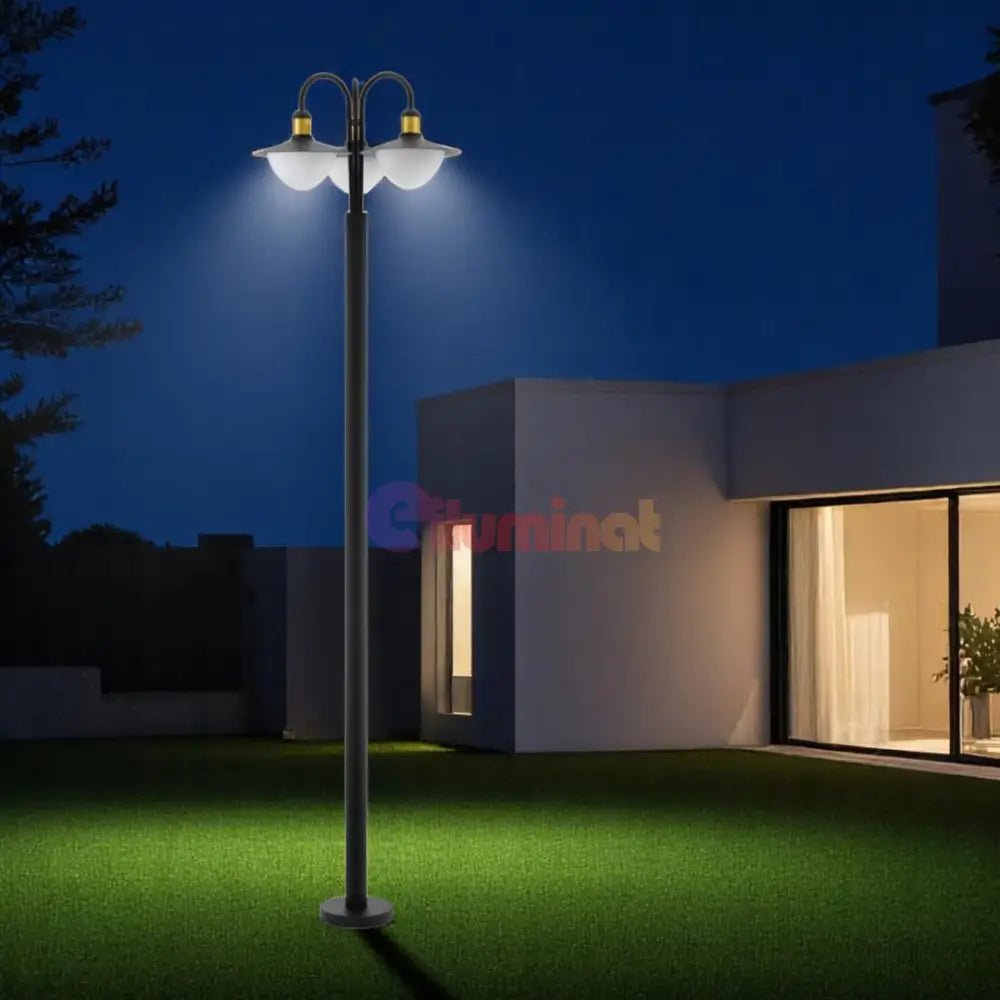 Stalp Exterior SIRMIONE 3XE27 IP44 97288 STALP ORNAMENTAL GARDEN POLE