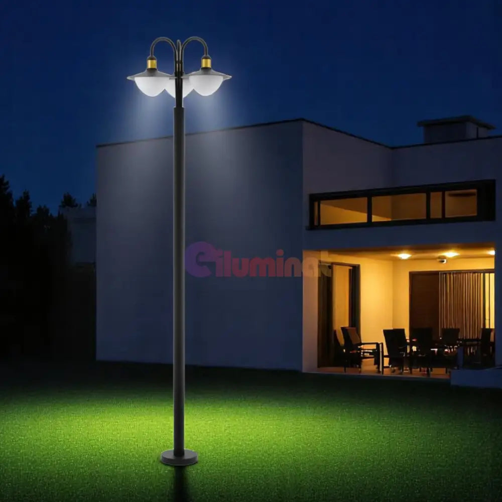 Stalp Exterior SIRMIONE 3XE27 IP44 97288 STALP ORNAMENTAL GARDEN POLE