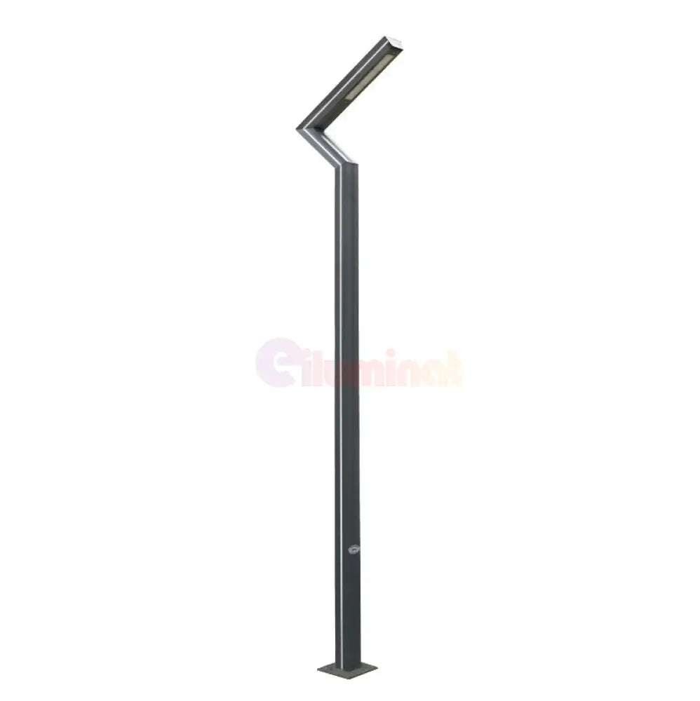 Stalp Iluminat Stradal 30W Rgb Telecomanda 3.5M Street Light Pole